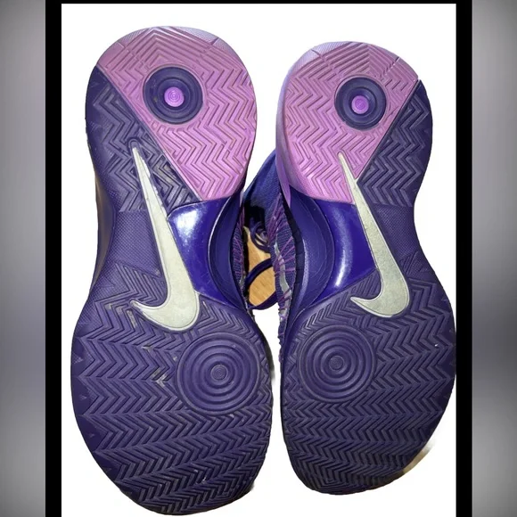 NIKE Hyper Dunk 8! Purple Basketball Shoes 7.5 - Picture 3 of 5